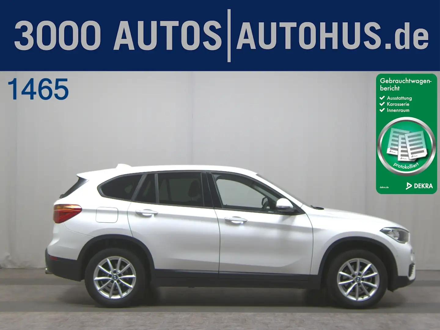 BMW X1 sDrive18d Advantage Navi PDC Shz Weiß - 1