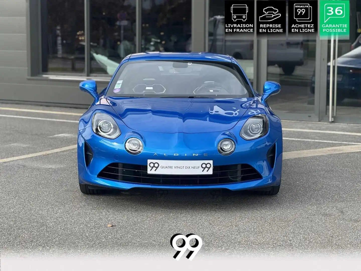 Alpine A110 A 110 1.8 Tce - 252 - BV EDC Première Edition LIVRAISON REPRISE CREDIT Blauw - 2