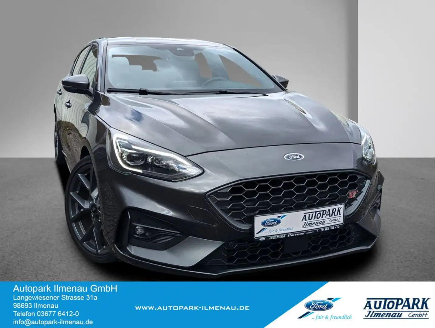 Ford Focus 2.3 EcoBoost S&S Aut. ST mit Styling-Paket Grau - 1
