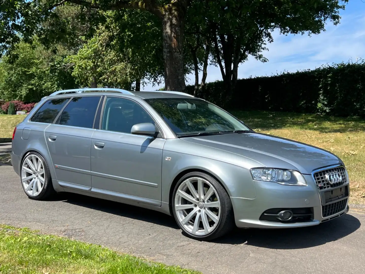 Audi A4 Avant 3.0 TDI quattro S-LINE Navi Sportpaket Gri - 2