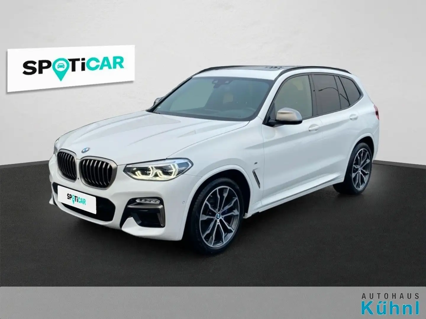 BMW X3 M40i/NAVI Prof./Leder/Parkassi. Plus/HUP Wit - 1