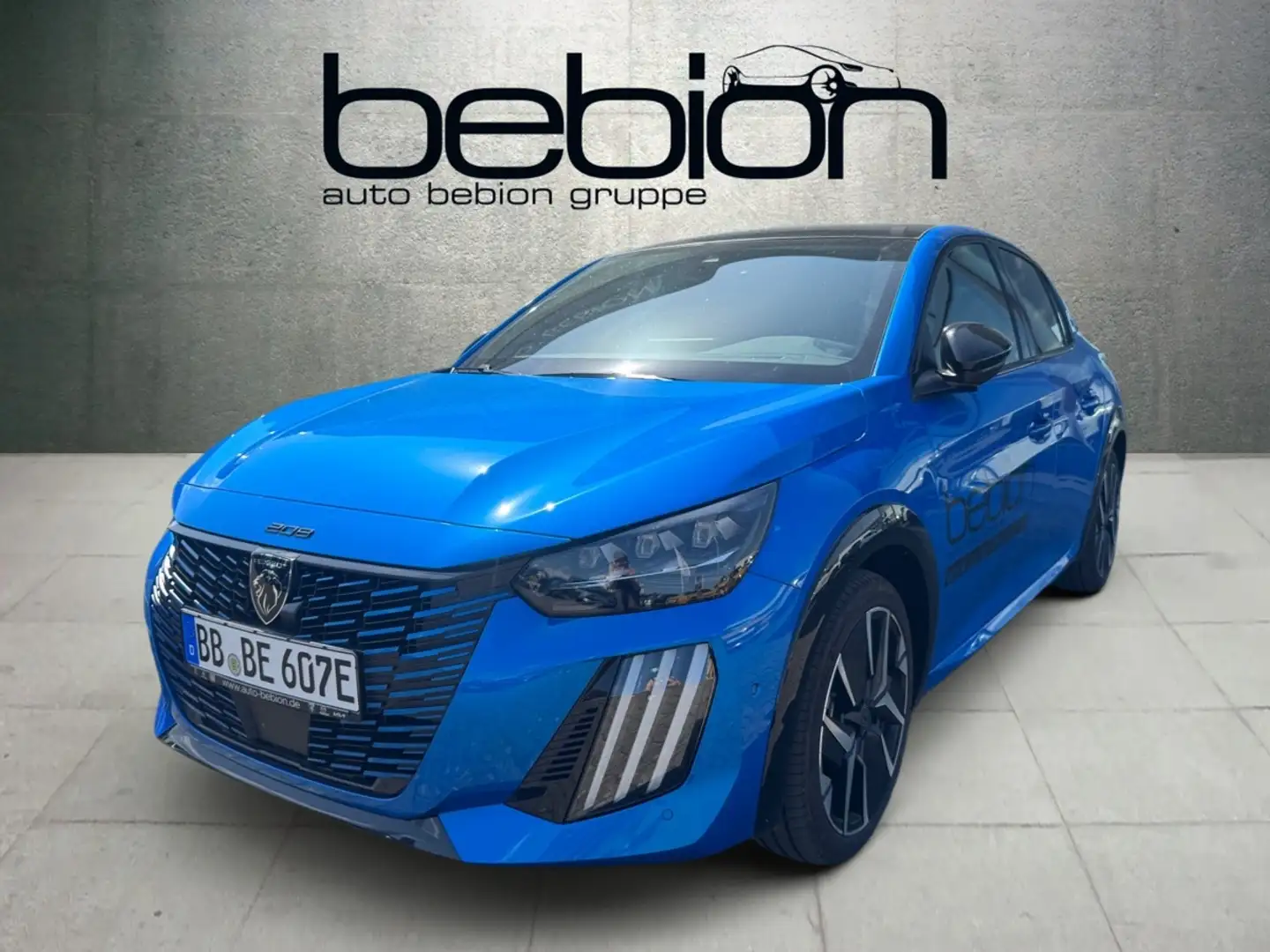 Peugeot 208 e- Elektromotor 156 (e-) e- GT+ ACC Navi Blau - 1