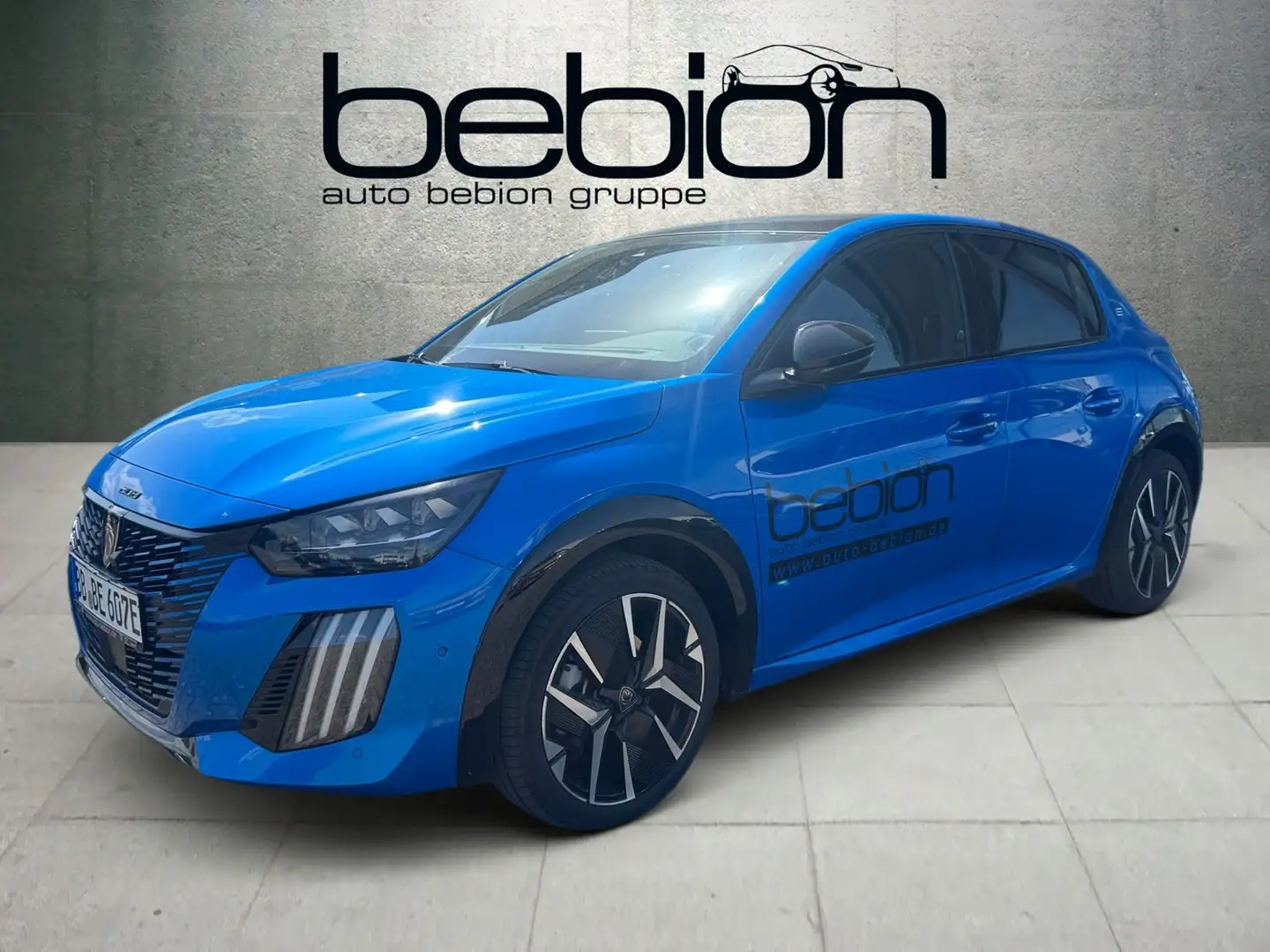 Peugeot 208 e- Elektromotor 156 (e-) e- GT+ ACC Navi Blau - 2