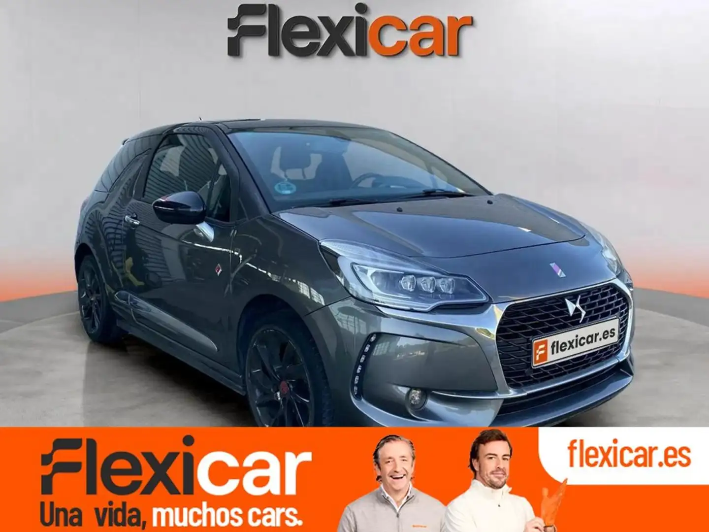 DS Automobiles DS 3 PureTech 81kW EAT6 Performance Line Gris - 1