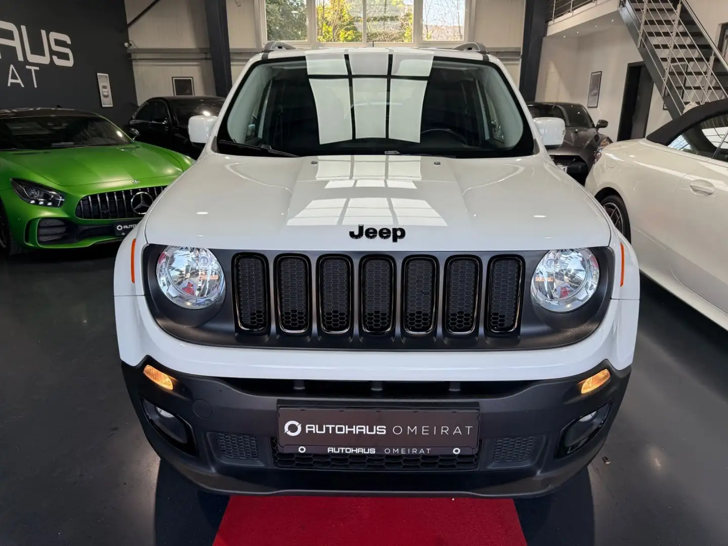 Jeep Renegade Night Eagle FWD 2-HD/Klima/Navi/AHK/PDC Blanc - 2