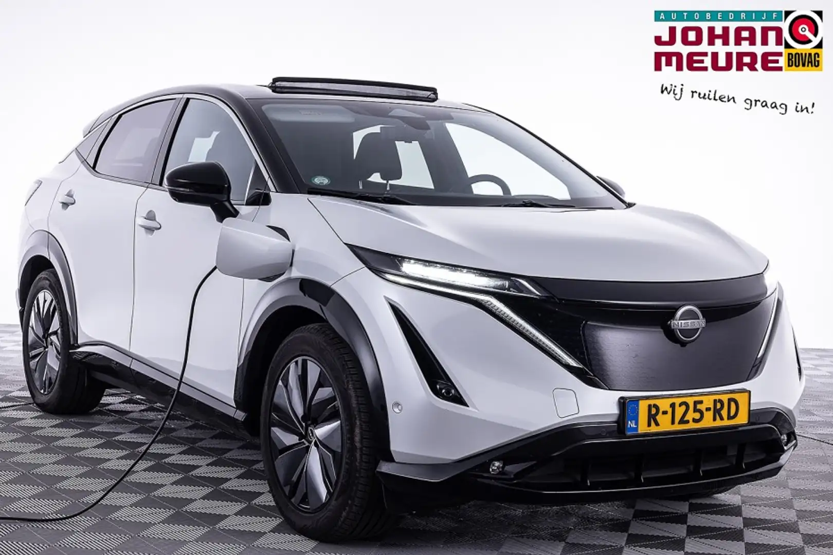 Nissan Ariya Evolve 91 kWh | PANORAMADAK | Half LEDER | BOSE ✅ Белый - 1