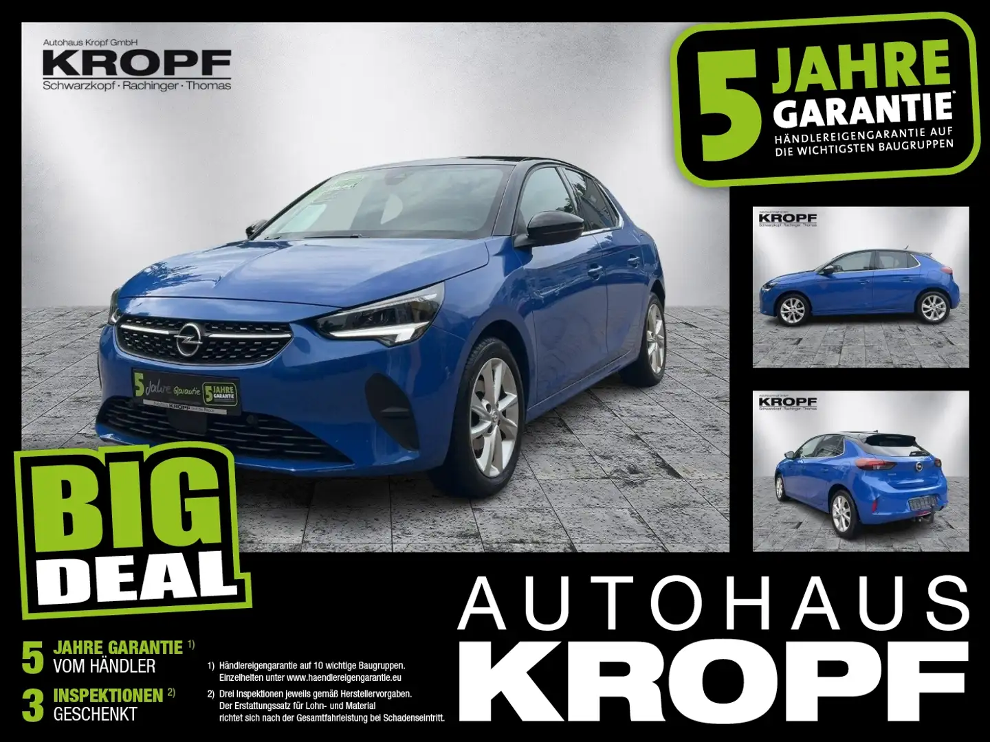 Opel Corsa F 1.2 LED+SHZ+Winterp.+Fernlichtass.+Kam. Bleu - 1