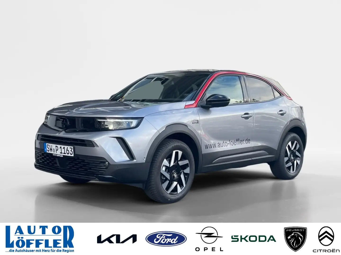 Opel Mokka 1.2 GS Klimaaut. PDC RFK SHZ LHZ DAB BT Klima Grau - 1