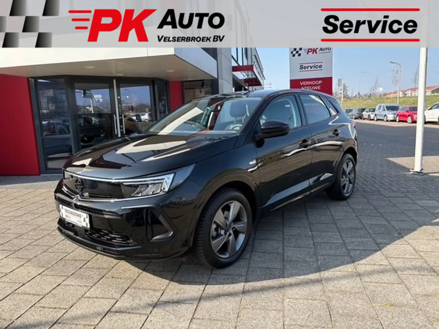 Opel Grandland 1.2 Turbo GS Line | Navi | 360 Camera | Cruise | 1 Zwart - 1