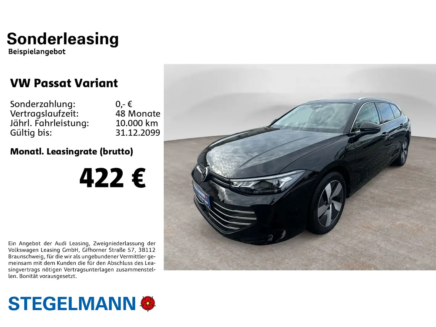 Volkswagen Passat Variant 1.5 eTSI DSG Business *LED*Navi*S Negru - 2