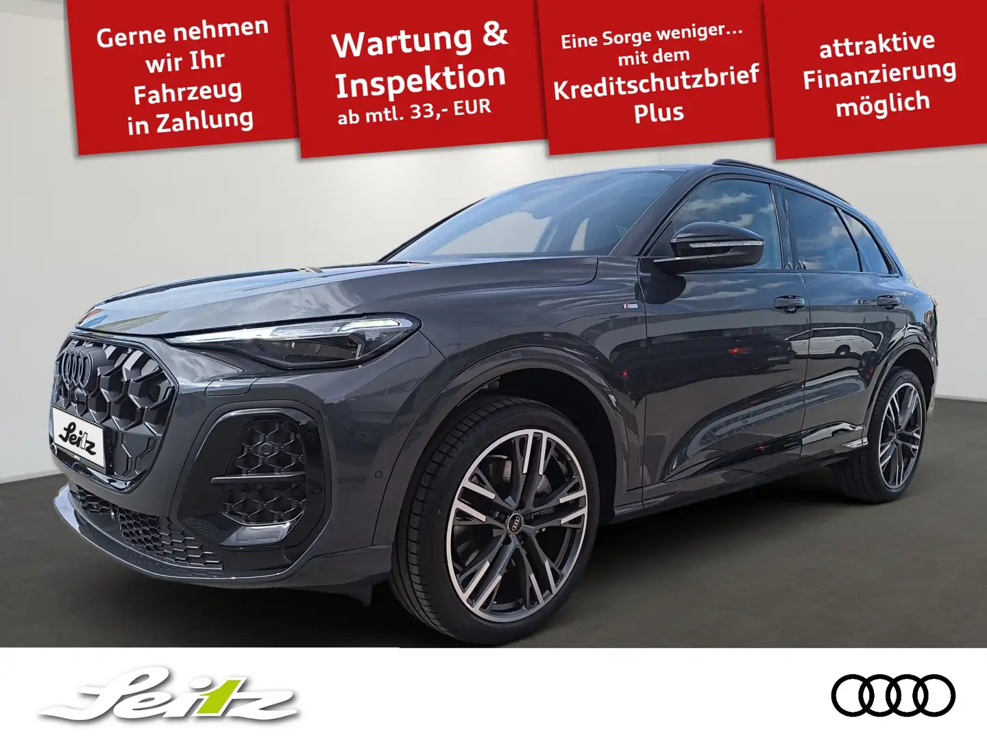 Audi Q5 2.0 TDI quattro *PANO*AHK*NAVI*KAMERA* Schwarz - 1
