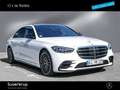 Mercedes-Benz S 580 4M Limousine lang BURM AMG NIGHT STANDH Blanc - thumbnail 1