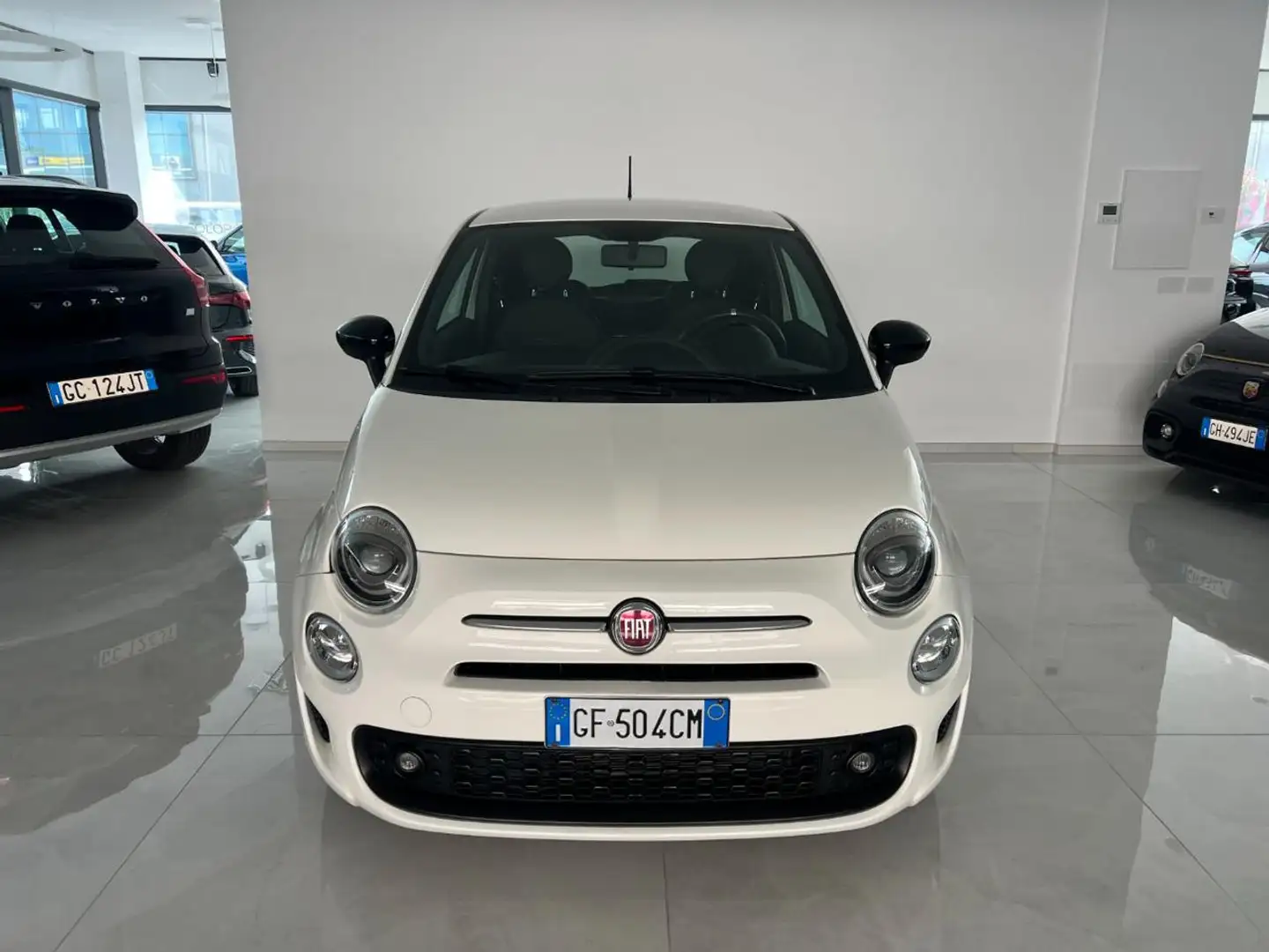 Fiat 500 1.0 Hybrid Connect Sport Blanc - 2