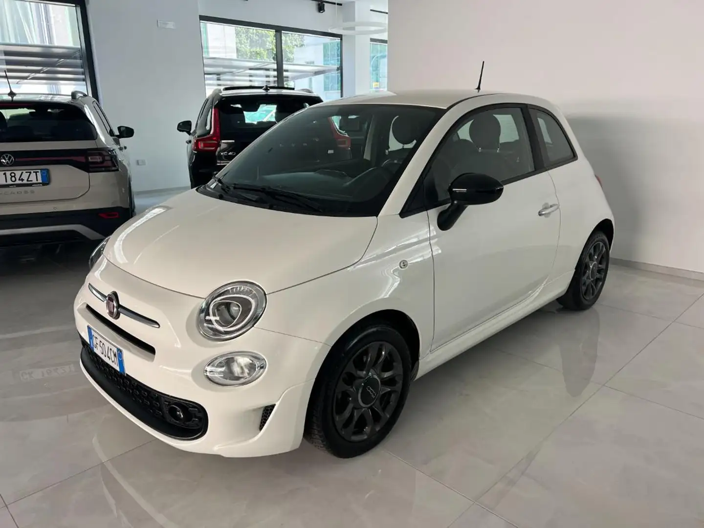 Fiat 500 1.0 Hybrid Connect Sport Blanc - 1