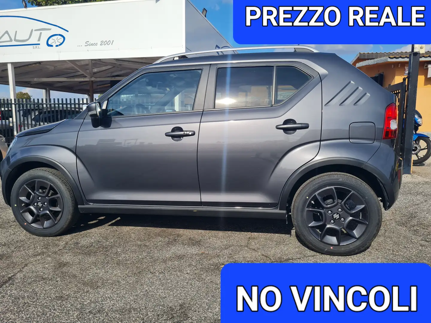 Suzuki Ignis 1.2h Top *NAVI*CARPLAY*CAMERA*KEY LESS* Grigio - 1