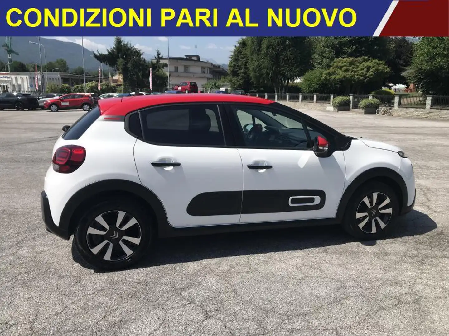 Citroen C3 PureTech 83 S&S Shine CERCHI LEGA+KEYLESS Wit - 2