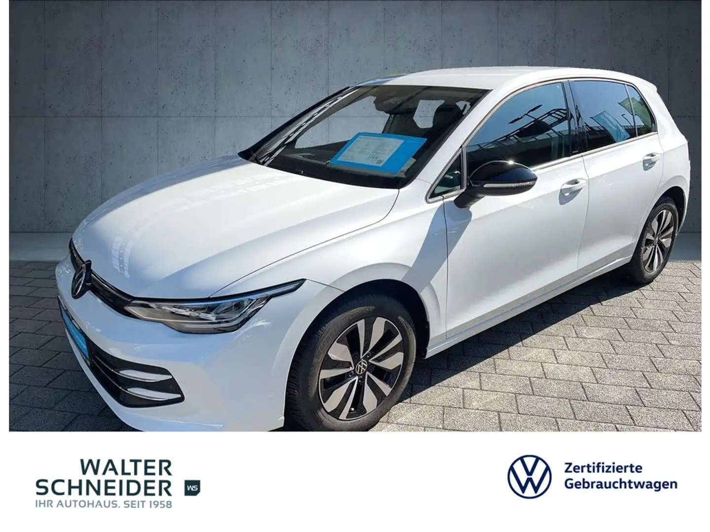 Volkswagen Golf 1.5 TSI Goal LED SHZ ACC Bianco - 1
