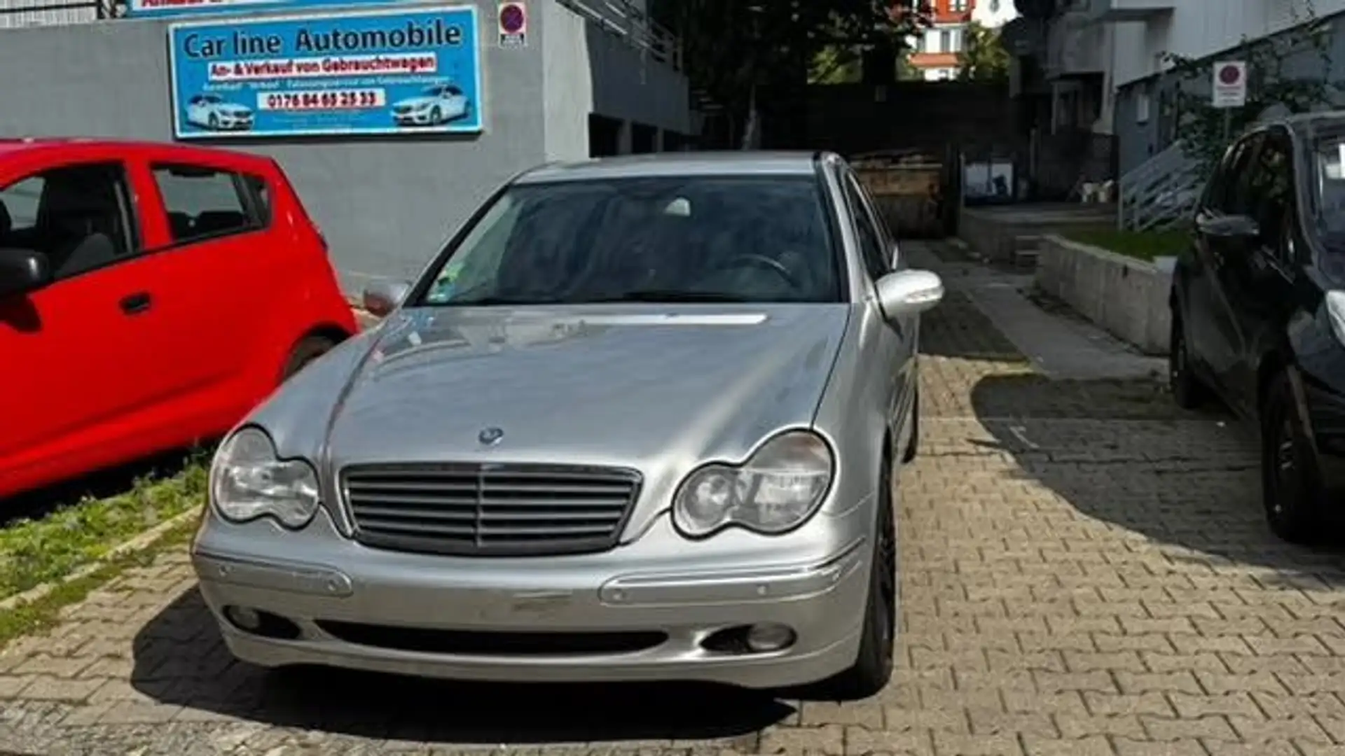 Mercedes-Benz C 180 Kompressor CLASSIC/TÜV NEU/Garantie 24 Argent - 1