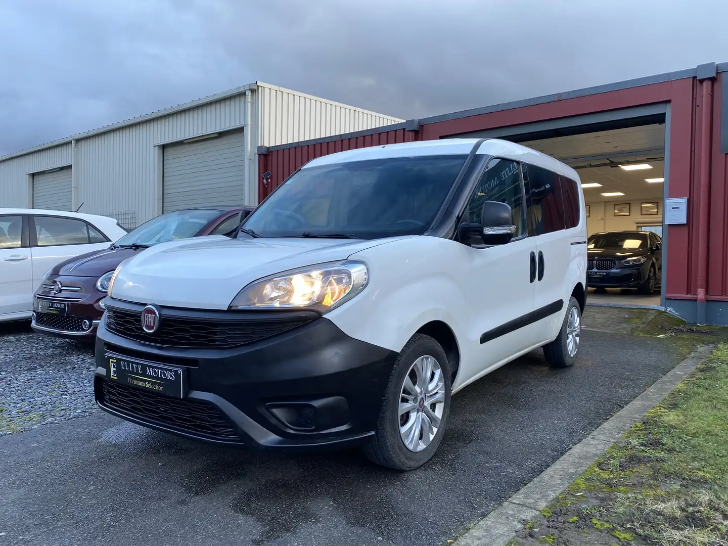Fiat Doblo Doblo 1.3D MAXICOMBI Utilitaire 2 Plcs/ VE /CARNET Blanc - 1