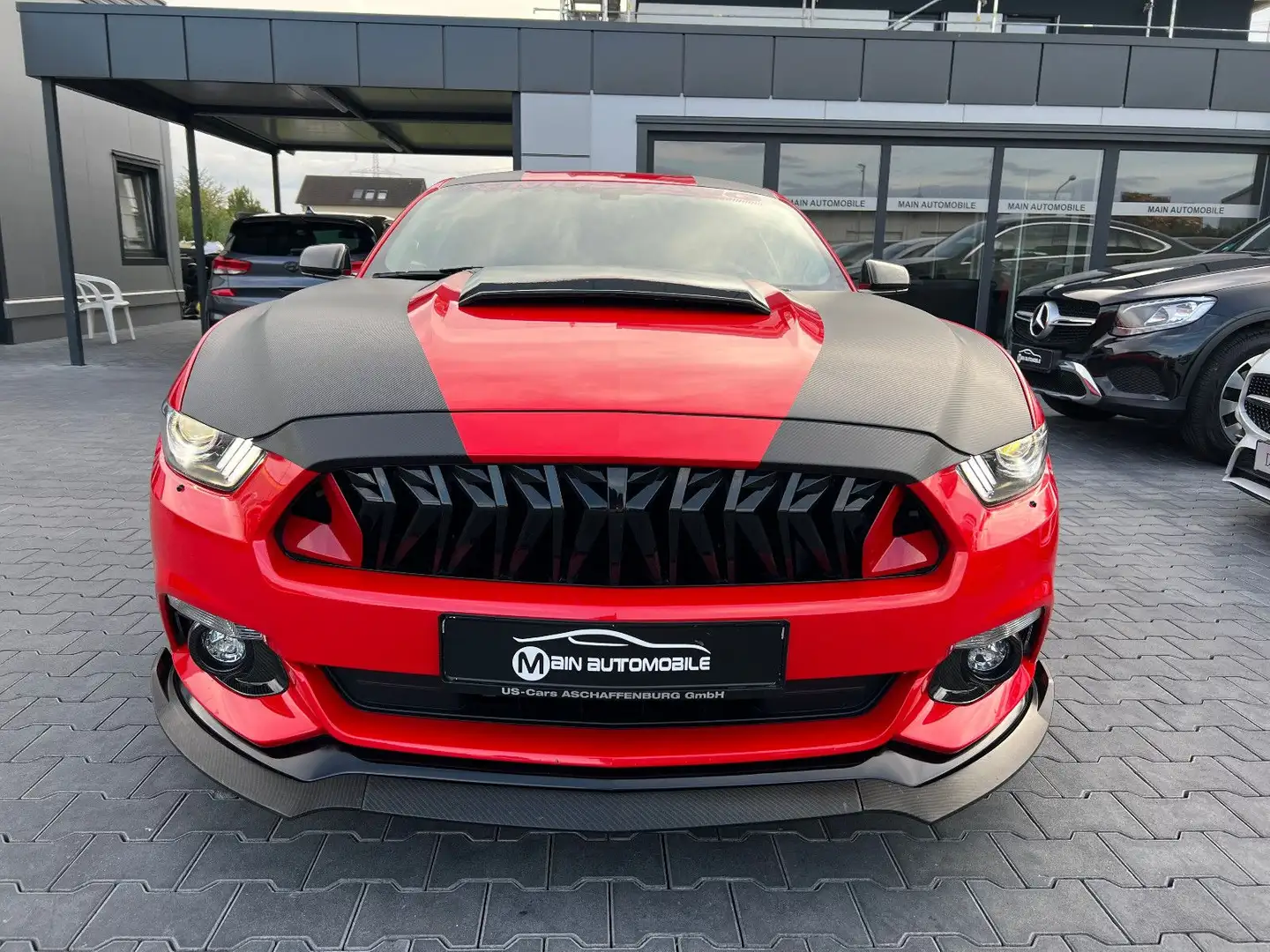 Ford Mustang 3.7 Aut. Coupe SHELBY-OPTIK*R-Kamera*LPG Red - 2