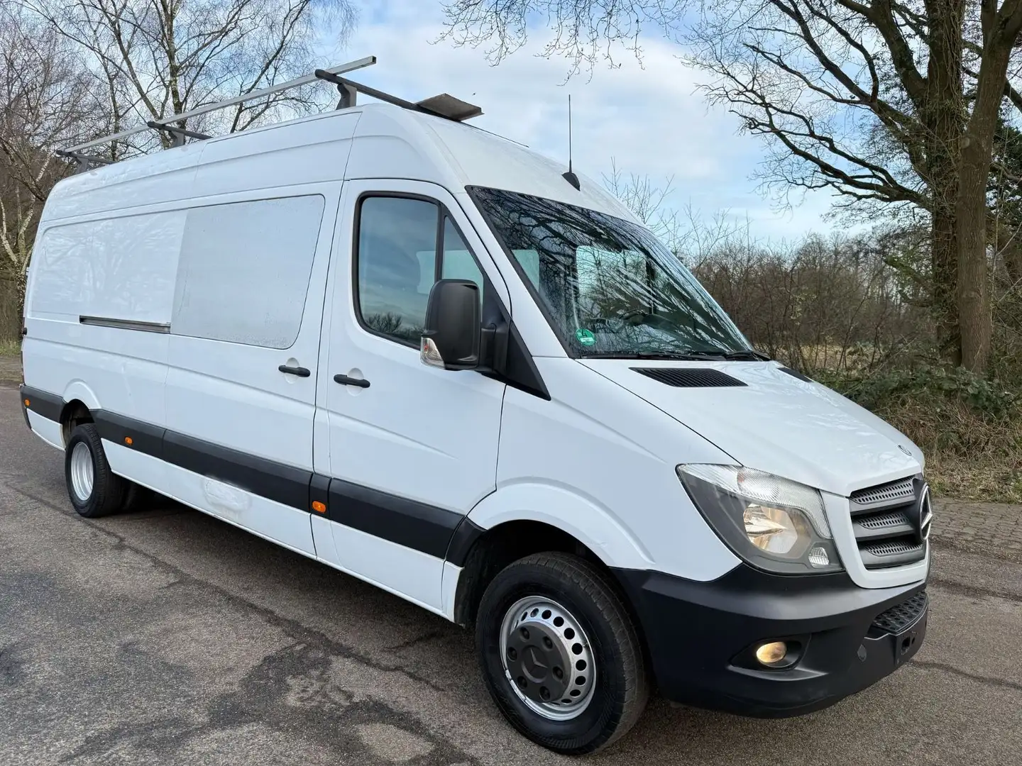 Mercedes-Benz Sprinter *516 CDI*Maxi-Mixto*5-Sitzer*Tip-Top*1-H Blanc - 2