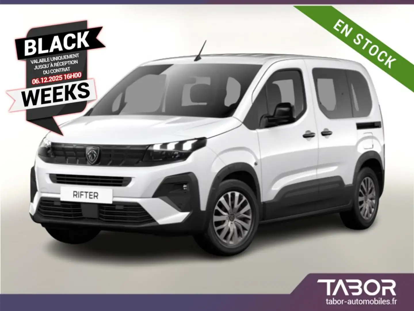 Peugeot Rifter 1.5 BlueHDi 100 Allure L1 VirCo Blanc - 1