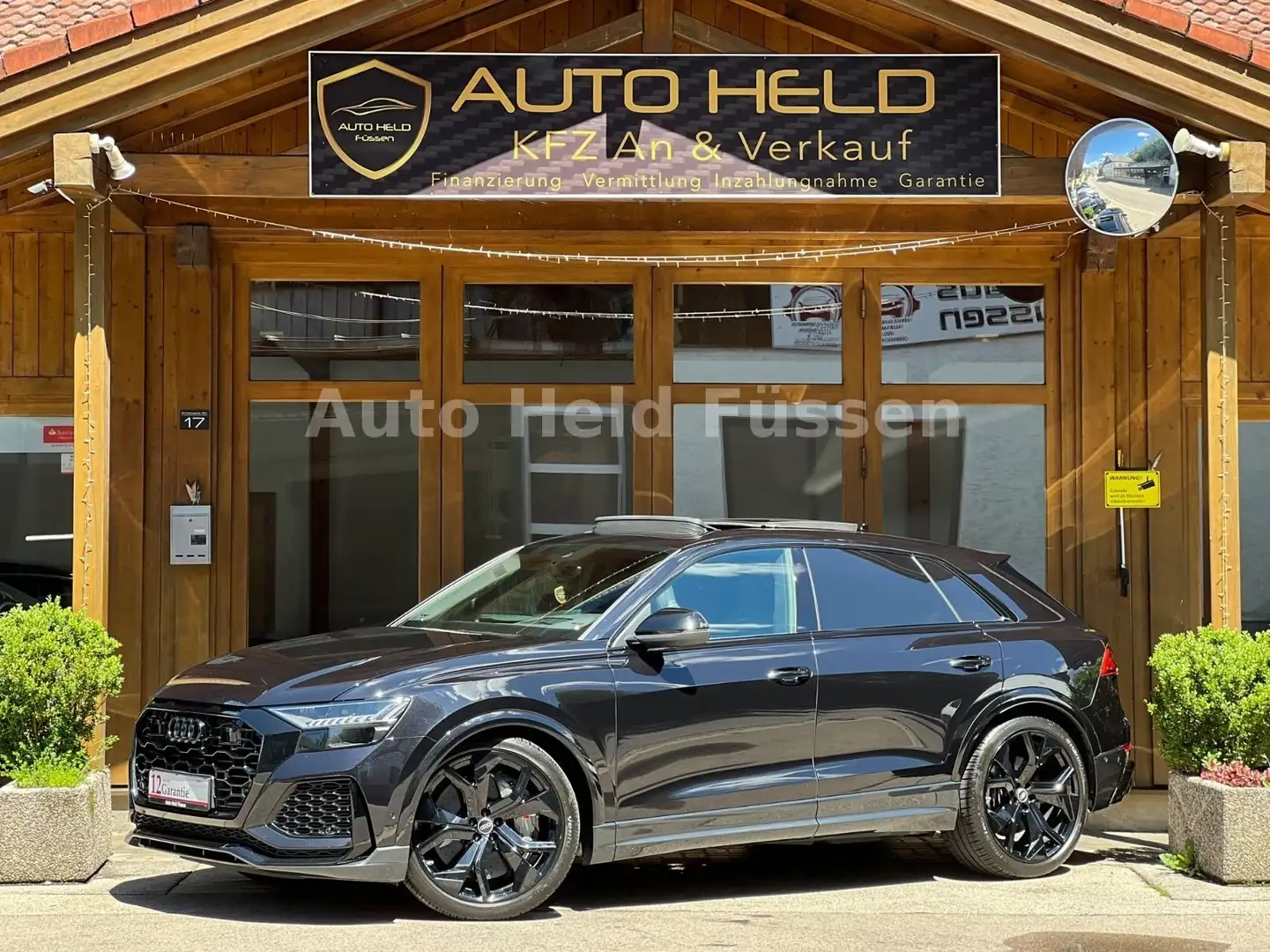 Audi RS Q8 4.0TFSI quattro Keramik Pano HUD B&O 305KMH Чорний - 1