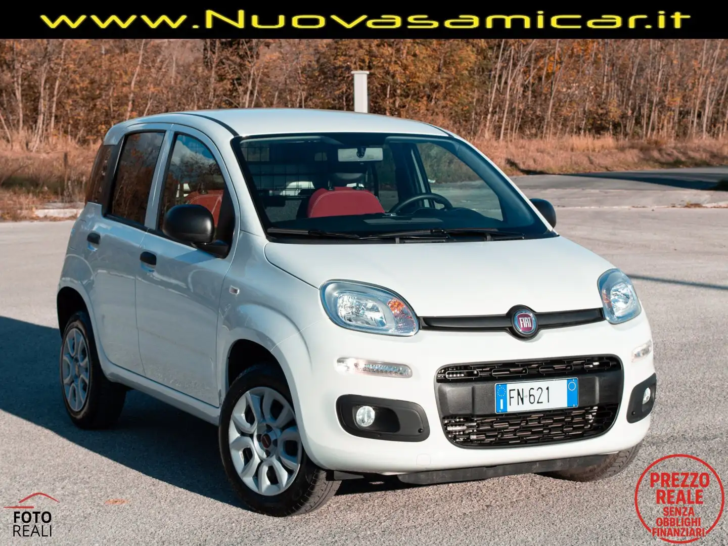 Fiat Panda 0.9 TWINAIR TURBO NATURAL POWER POP VAN 2 POSTI Blanc - 1