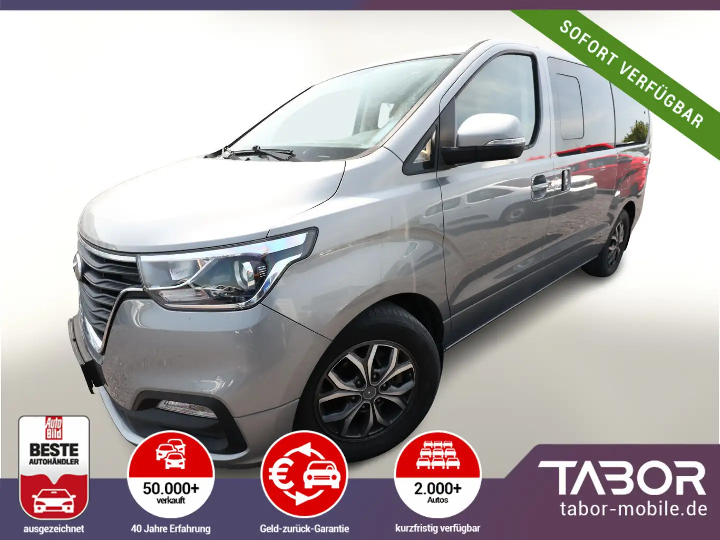 Hyundai H-1 Travel 2.5 CRDI 170 Travel Premium 8S Nav. Gris - 2