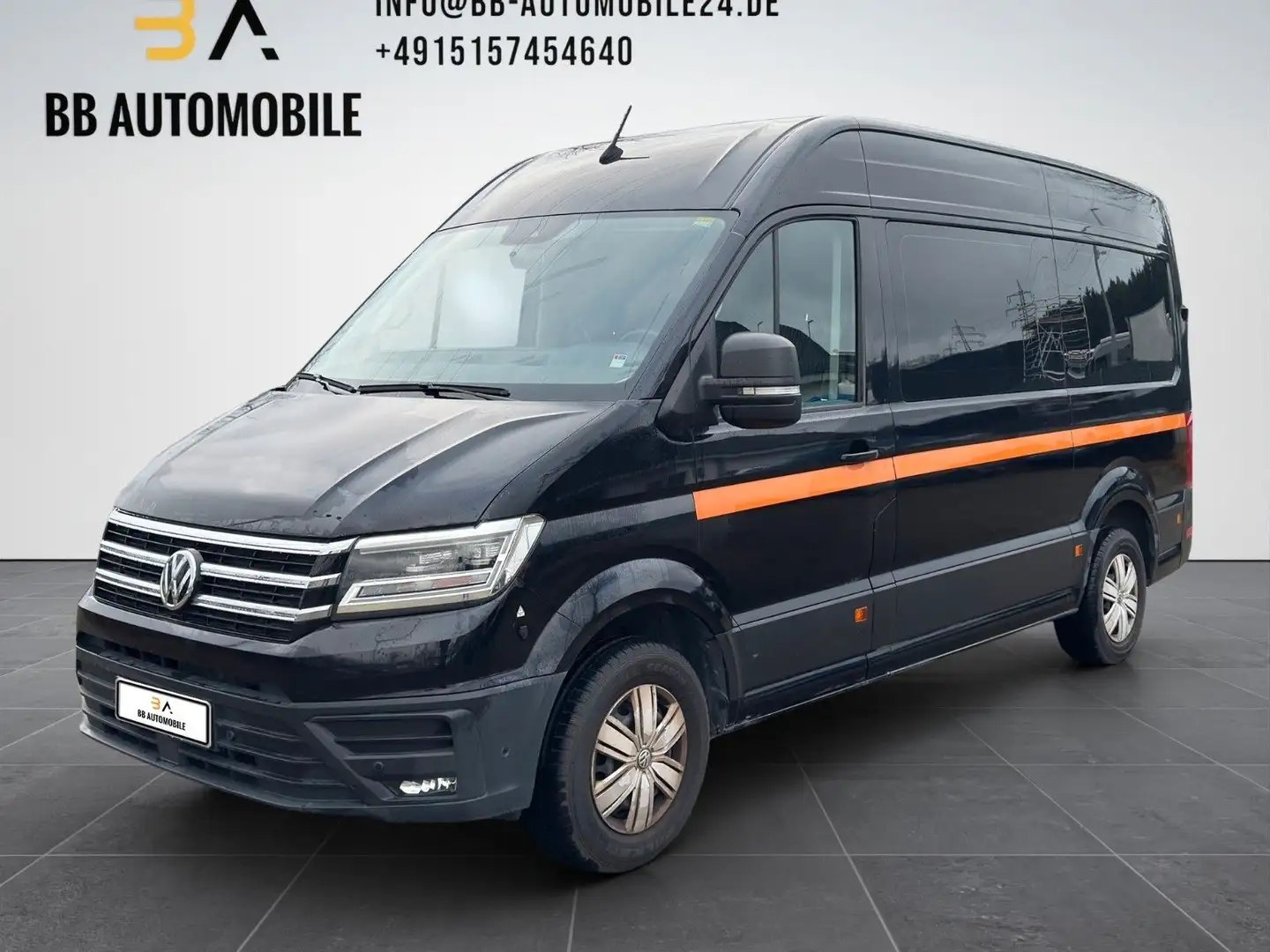 Volkswagen Crafter Kasten 35 L2H2 8 SITZE DSG STAND.H XENON Schwarz - 1