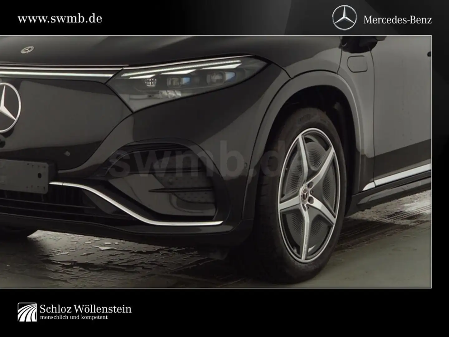 Mercedes-Benz EQS SUV EQS 580 4M SUV AMG/Digital Light/AHK/Hyperscreen Schwarz - 2