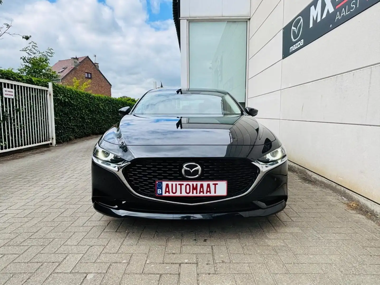 Mazda 3 122PK AT SKYG M Hybrid SkyCruise * FULL OPTION * G Zwart - 2
