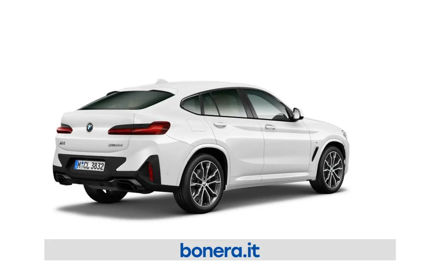 BMW X4 xdrive20d mhev 48V Msport auto Bianco - 2