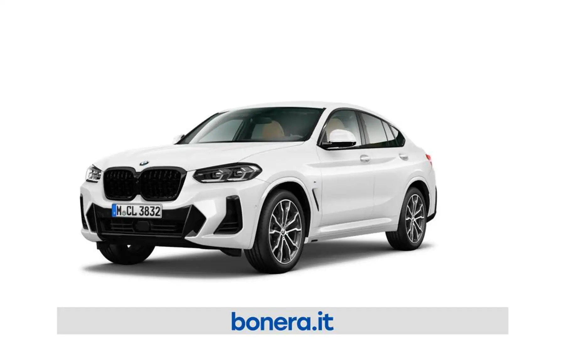 BMW X4 xdrive20d mhev 48V Msport auto Bianco - 1