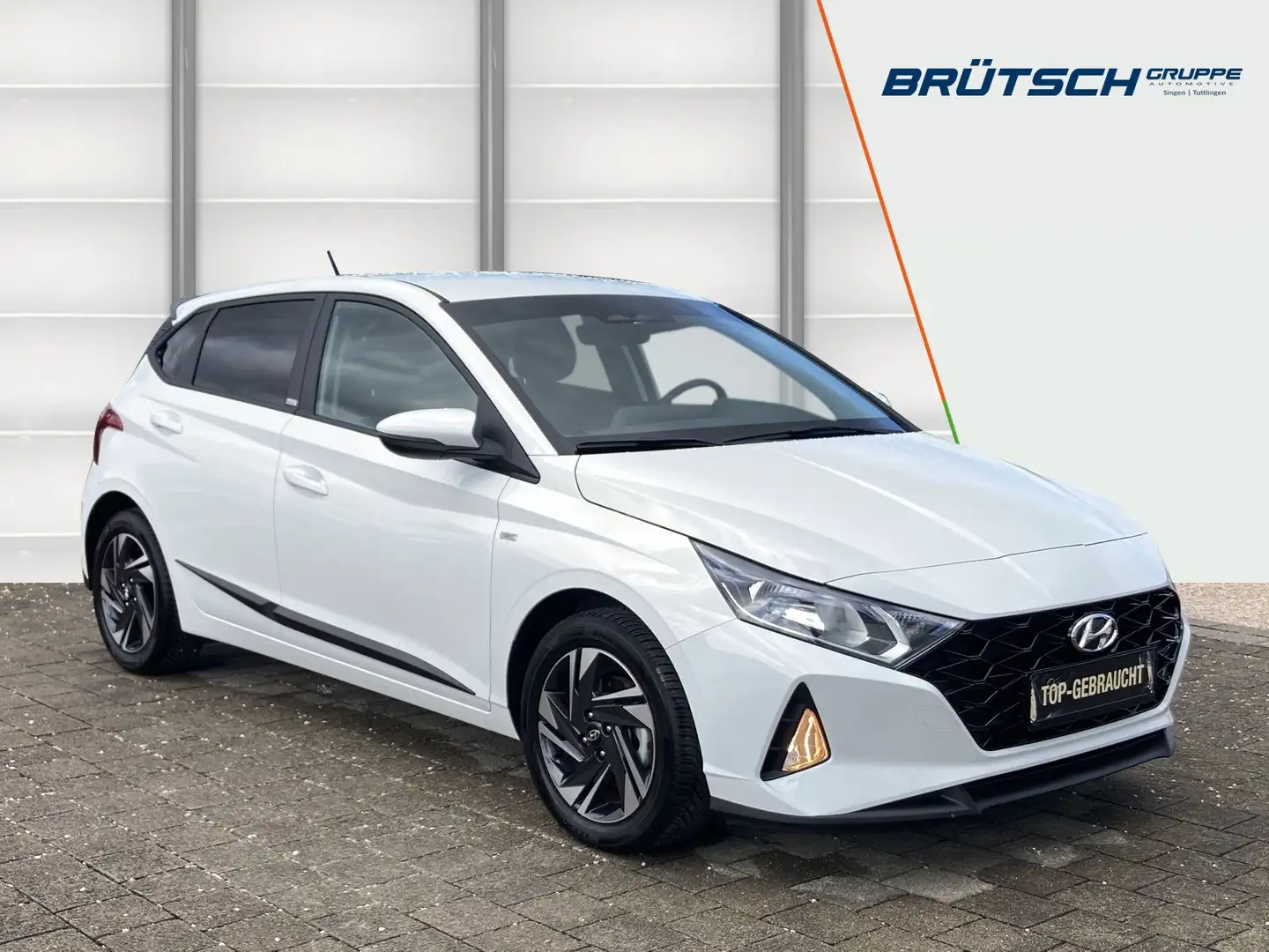 Hyundai i20 Select Mild-Hybrid AUTOMATIK / SITZHEIZUNG / PDC / Blanc - 2