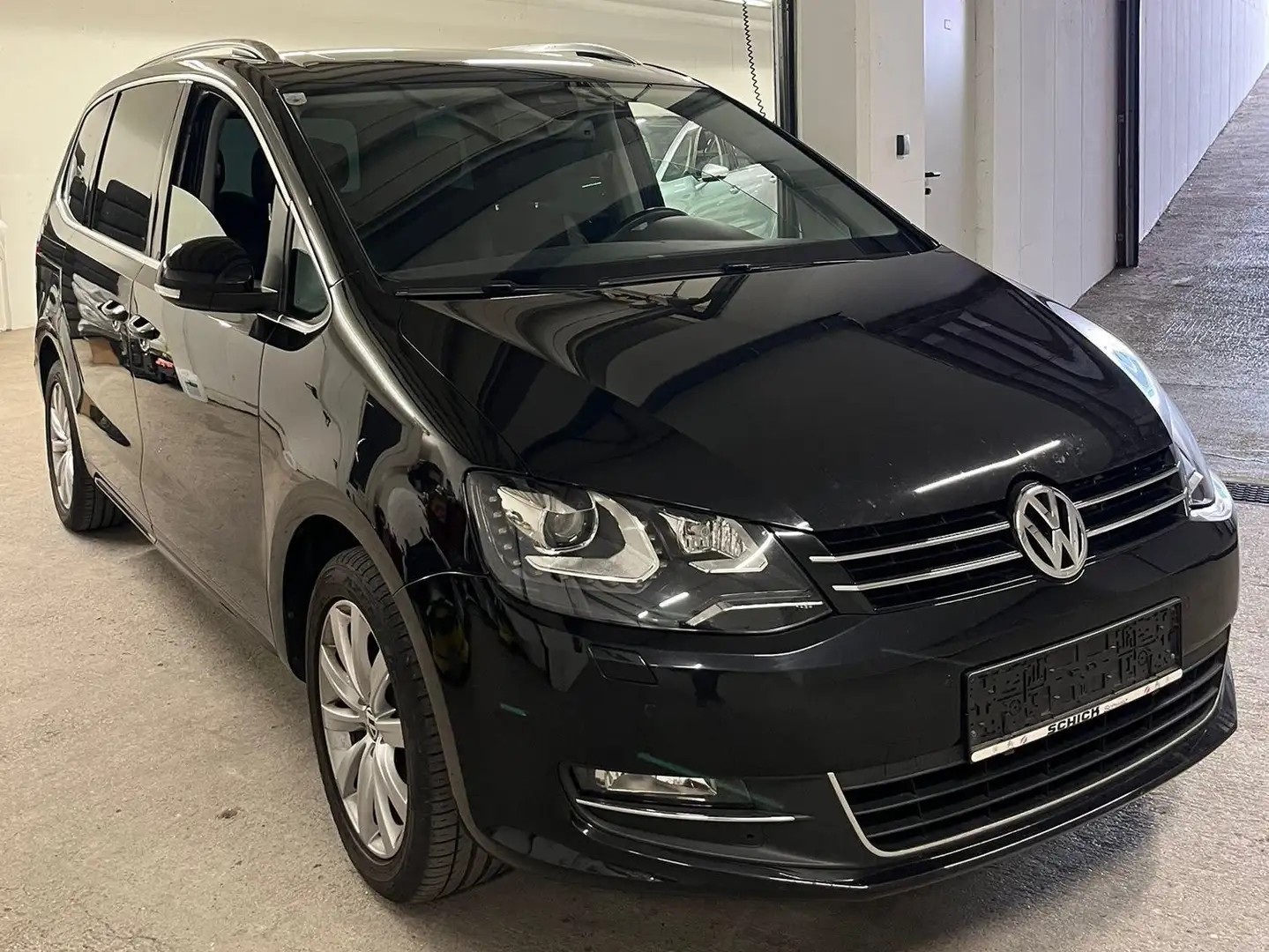 Volkswagen Sharan Highline BMT 4Motion Schwarz - 1