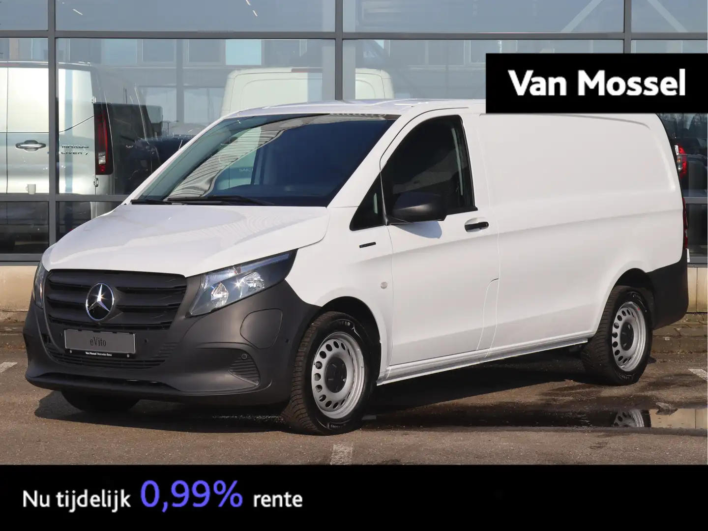 Mercedes-Benz Vito eVito 112 Lang 66 kWh Wit - 1