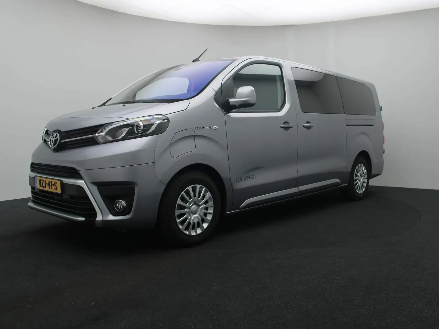 Toyota Proace Electric Worker Extra Range Prof Dubbel Cabine 75 Grijs - 1