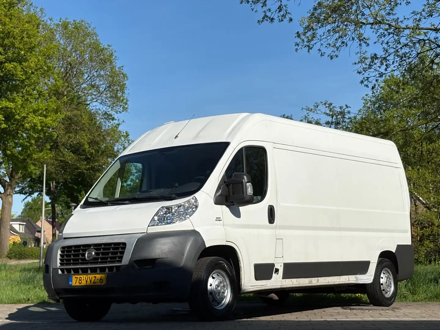 Fiat Ducato 35L 2.3 MultiJet L3H2, LAADKLEP, airconditioning, Wit - 1
