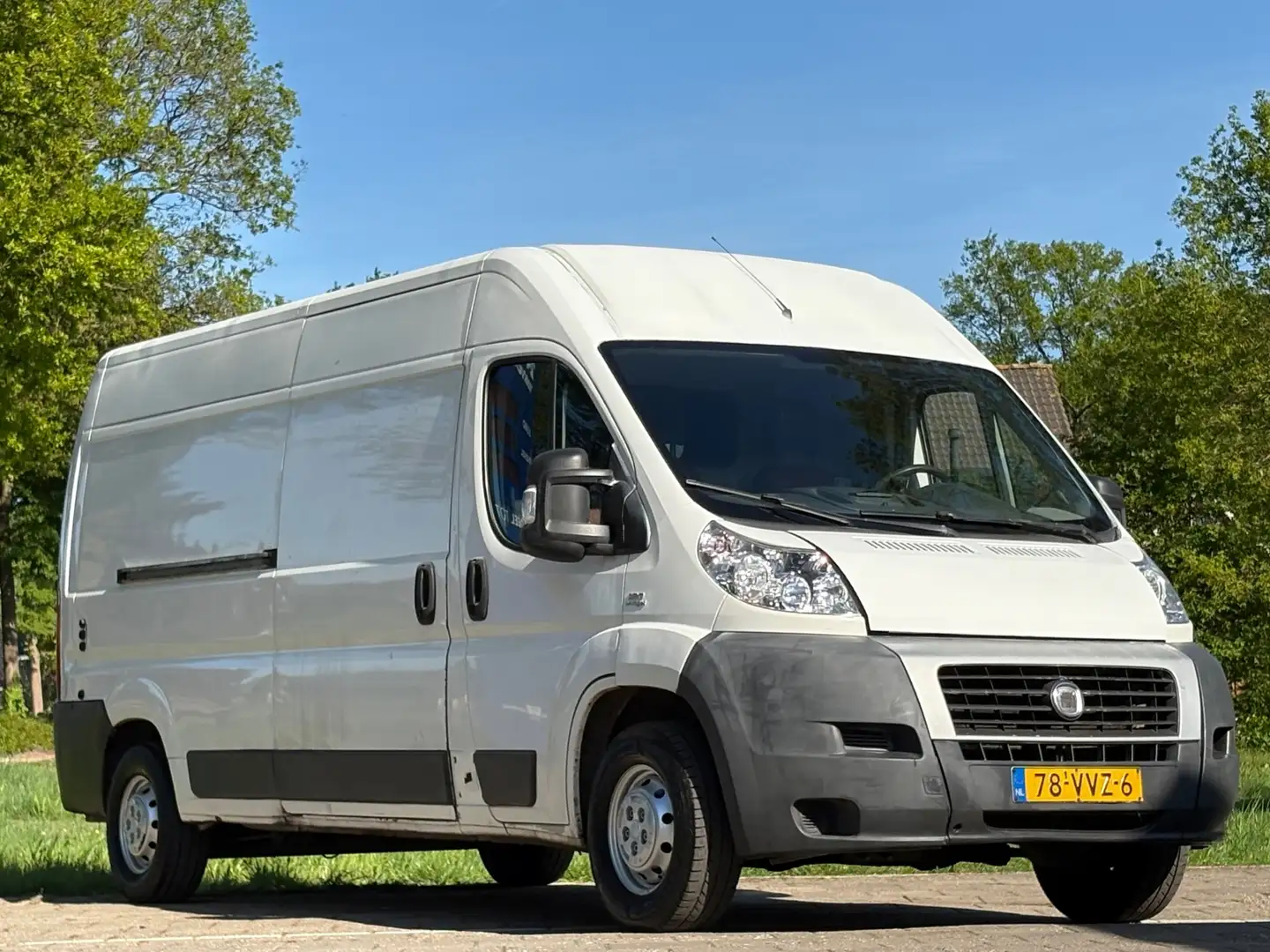 Fiat Ducato 35L 2.3 MultiJet L3H2, LAADKLEP, airconditioning, Wit - 2