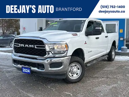 White 2024 RAM 2500 Pickup Truck Four-Wheel Drive Automatic