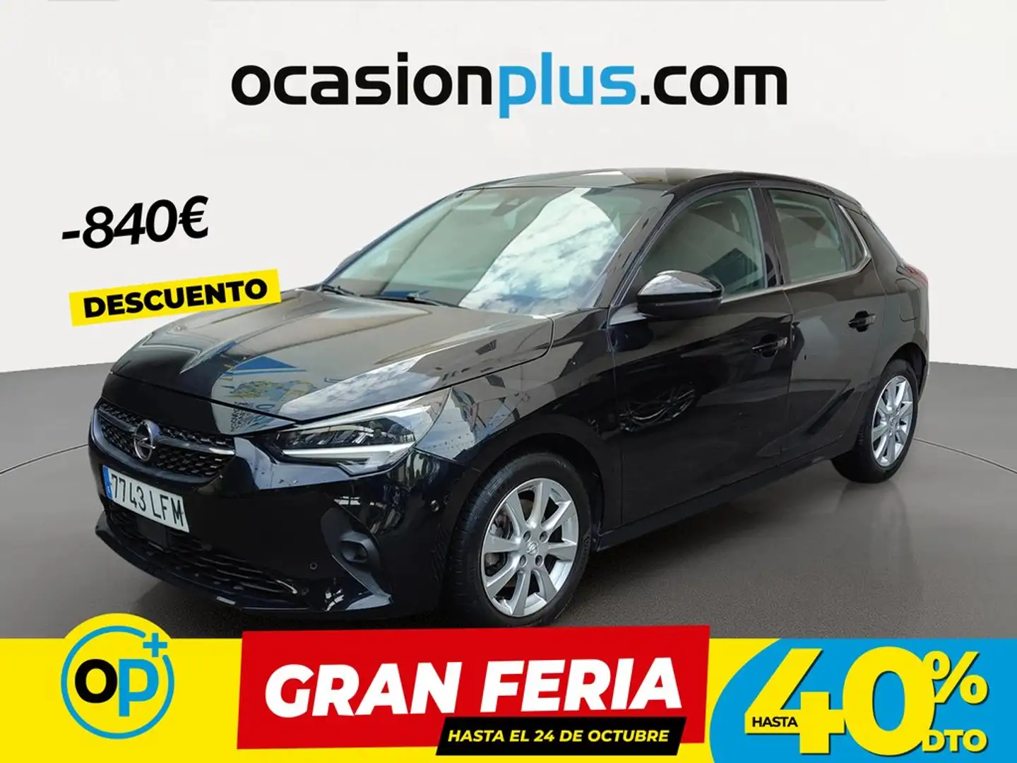 Opel Corsa 1.2T XHL S/S Elegance 100 Negro - 1