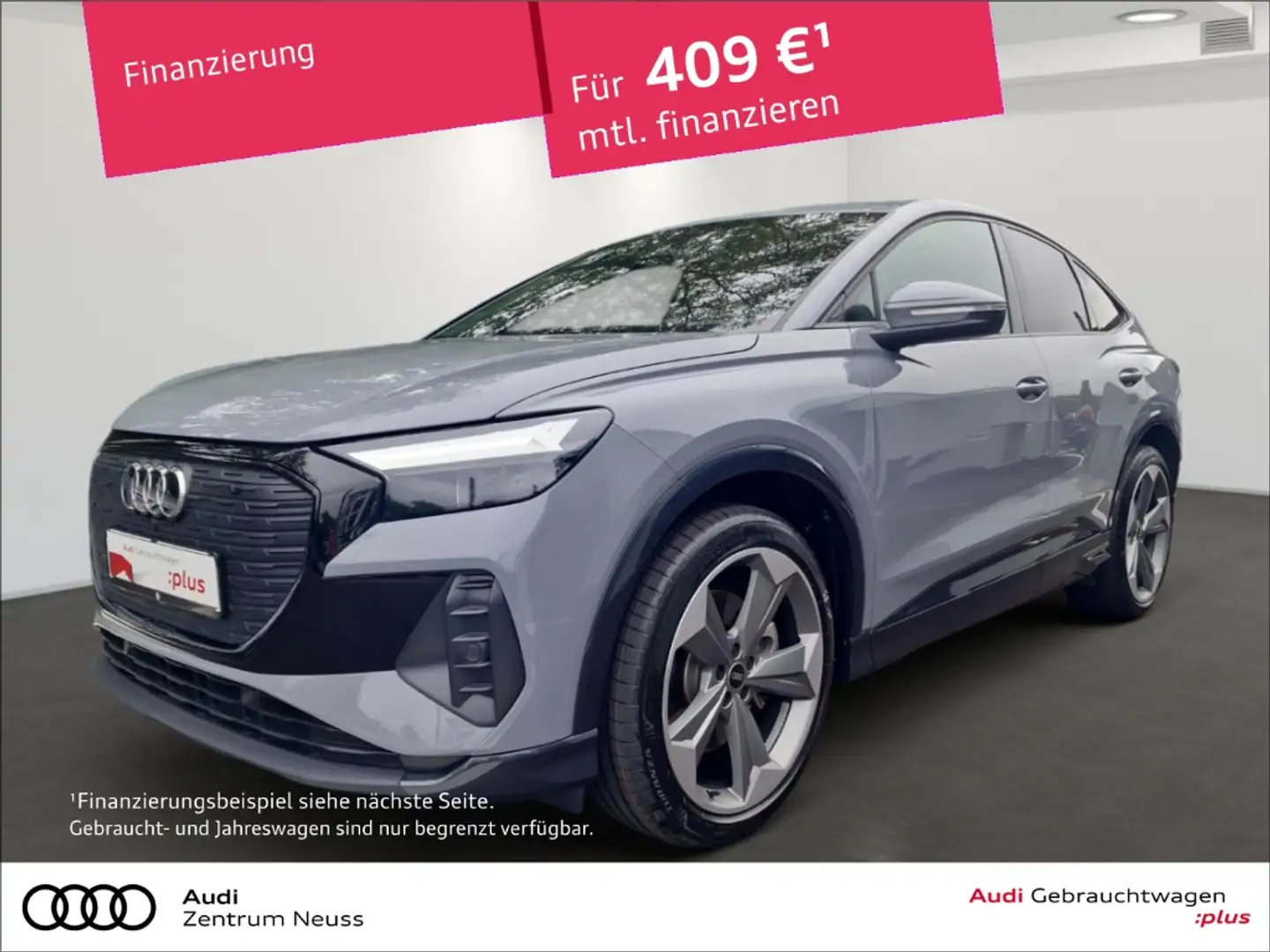 Audi Q4 e-tron Sportback 40 150 kW Gris - 1