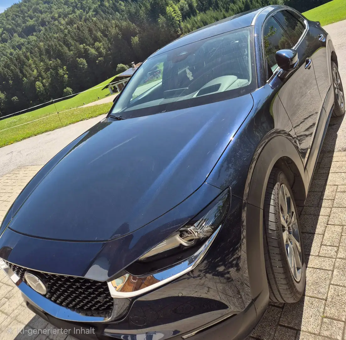 Mazda CX-30 CX-30 e-Skyactive X186 AWD Exclusive-Line Aut. Exclusive-Line Blau - 1