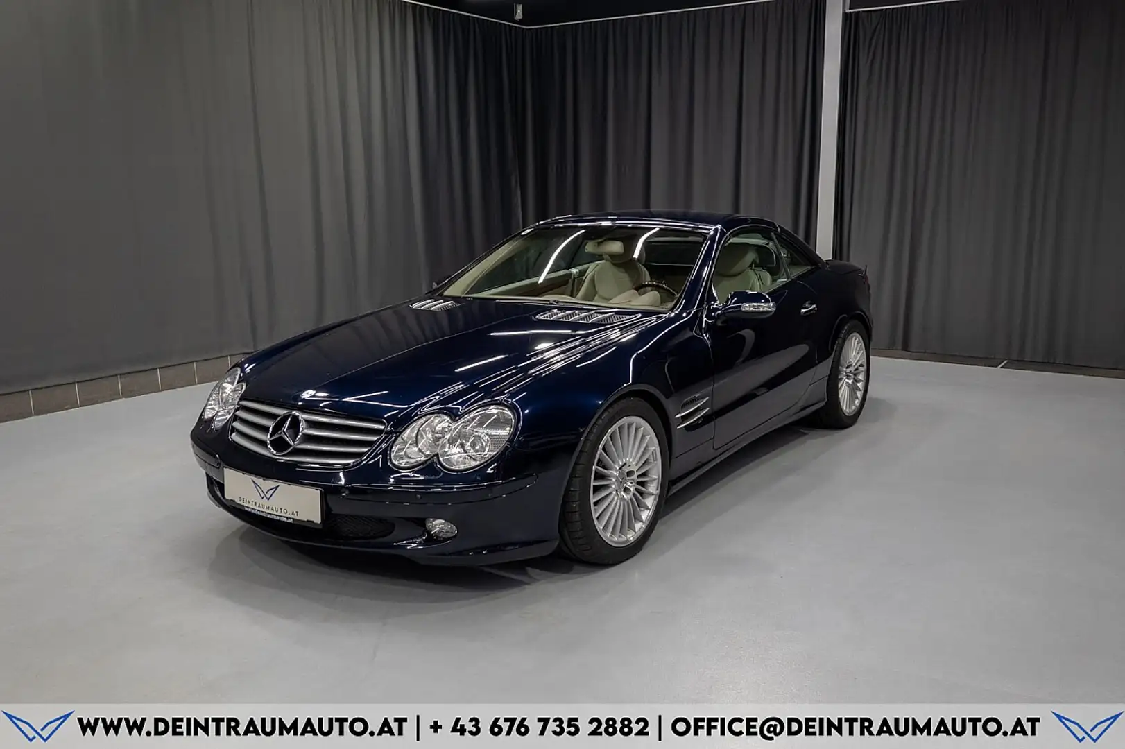 Mercedes-Benz SL 500 Roadster Aut.*SHZ*TEMPOMAT* Albastru - 1