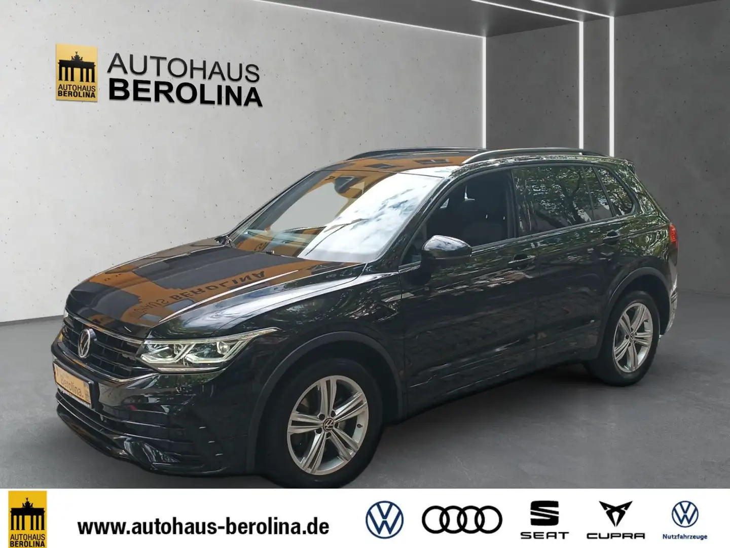 Volkswagen Tiguan 2.0 TSI 4M R-Line DSG *IQ-MATRIX*360°* Schwarz - 2