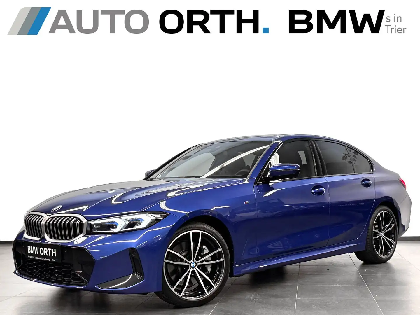 BMW 330 i xDrive AUT. M-SPORT LEDER HUD GSD HIFI 19" Blau - 1
