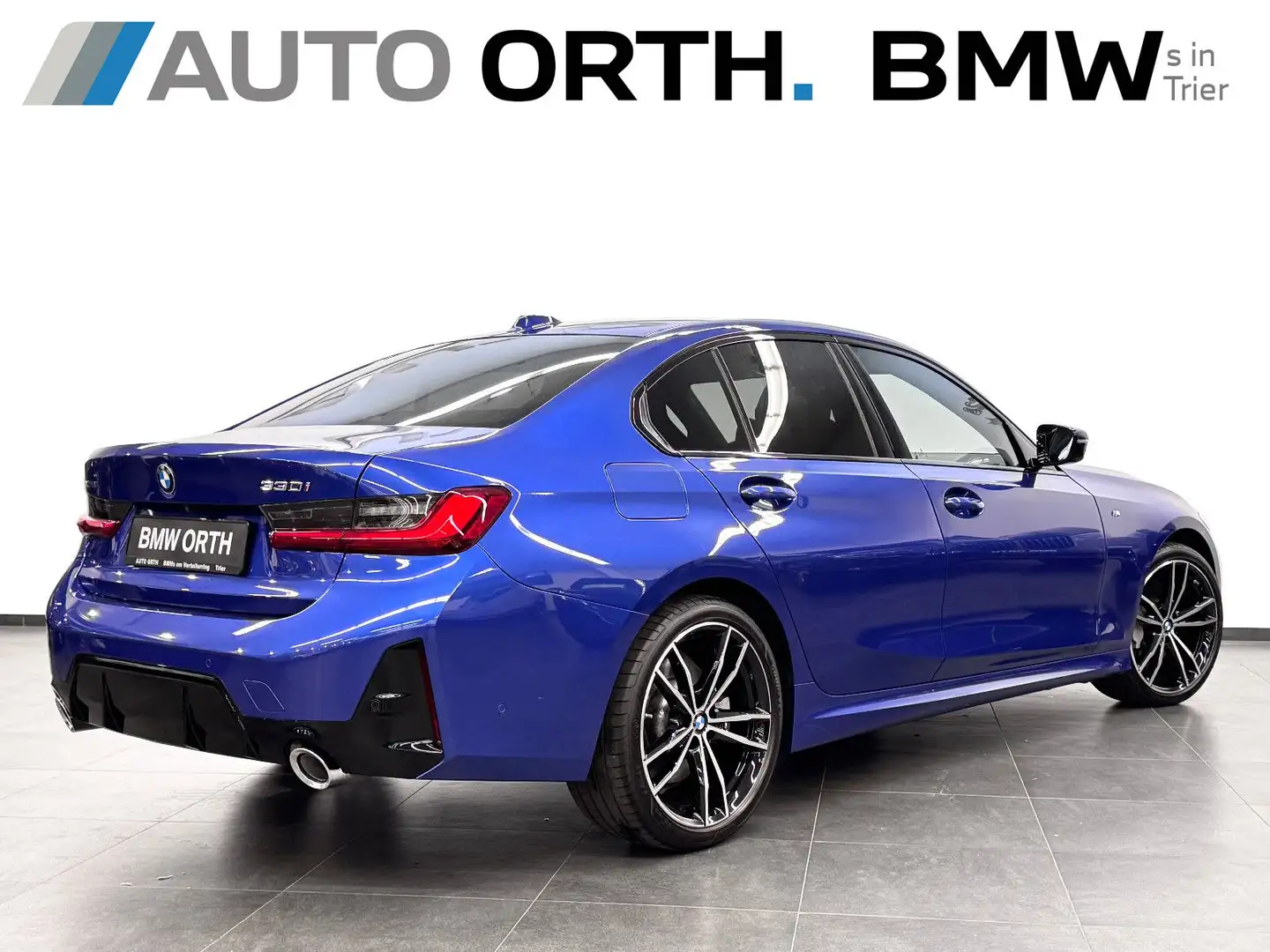 BMW 330 i xDrive AUT. M-SPORT LEDER HUD GSD HIFI 19" Blau - 2