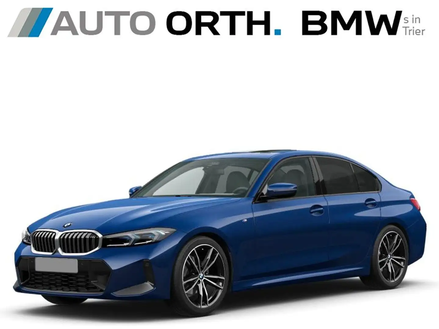 BMW 330 i xDrive AUT. M-SPORT LEDER HUD GSD HIFI 19" Blau - 1