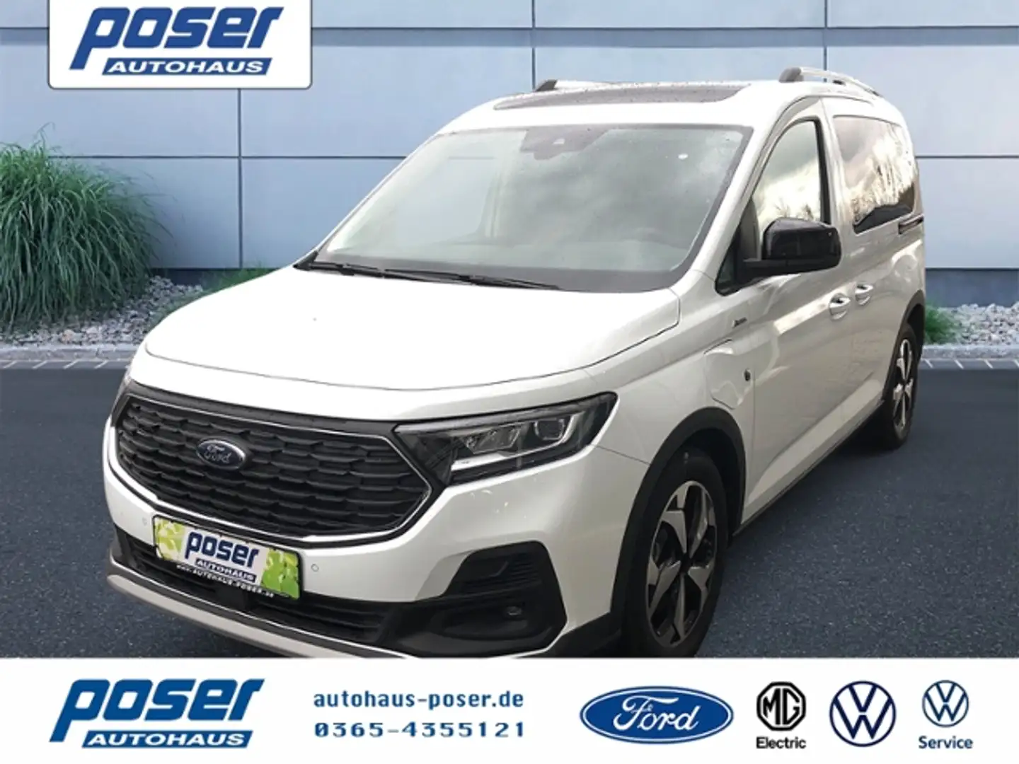 Ford Tourneo Connect Active 1.5l EcoBoost PHEV L1 LED NAVI PANO Wit - 1